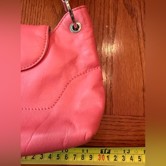 Talbots Pink Leather Shoulder Bag - Picture 7 of 8